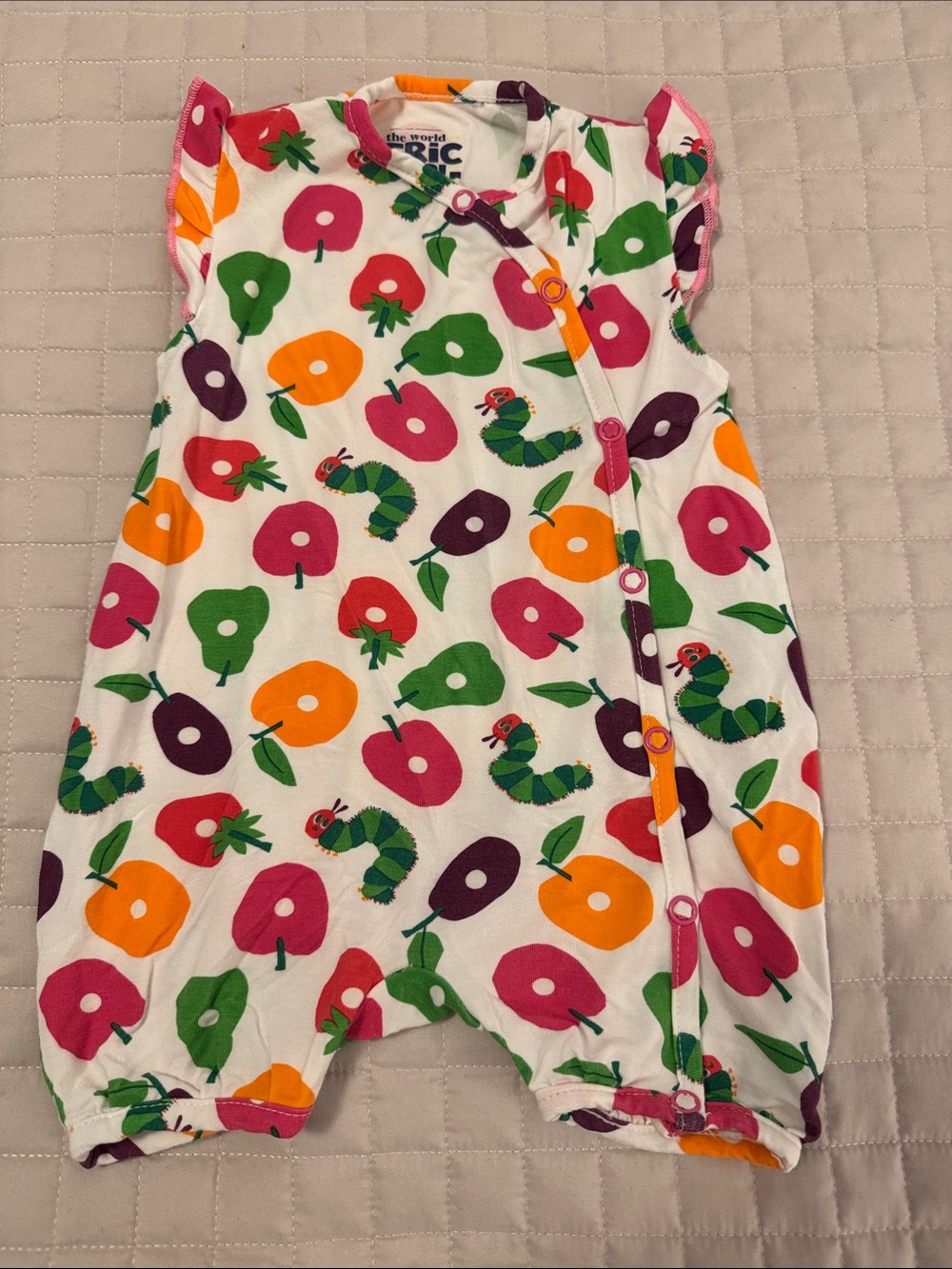 Eric Carl 6 months onesie